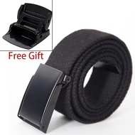 New Men's Belt Fashion Unisex Men Women Belts Army Tactical Waist Belt Jeans Male Casual Luxury Canvas Cowboy Plus Size