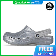 Crocs | รองเทาแตะผหญงแบบสวม Crocs Baya Glitter Clog สเงน รน 151801657