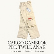 Premium Cream Twill Children's Cargo Pants • Cool, Soft, Stylish, Ages 1-10 Years • Favorite Mother 