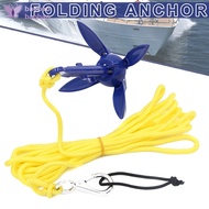 Folding Anchor Fishing Accessories for Kayak Canoe Boat Marine Sailboat Watercraft