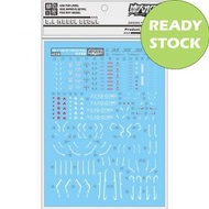 [DA LIN] WATER DECAL FOR MG 1/100 FENICE WING