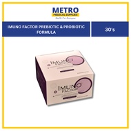 IMUNO FACTOR Prebiotic & Probiotic Formula (30's)