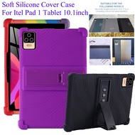 Soft Silicone tablet case For Itel Pad 1 case 10.1 inch cover case for Itel Pad1 Tablet PC Soft Shockproof Stand Cover Case