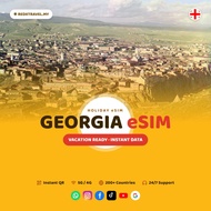 Georgia eSIM 10GB-20GB Data | Instant QR | High Speed Internet | 30 Days | REDXTRAVEL.MY