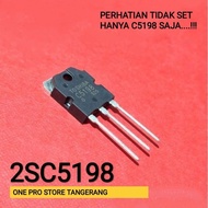 1 TOSHIBA TRANSISTOR C5198 C 5198 NO SET LASER RRT