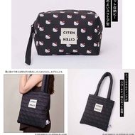 實體店預訂 <日版> 日本直送 CITEN × Hello Kitty 化妝包 / 環保袋 Tote Bag 收納包 收納袋 小物 收納 オトナミューズ 2026年11月号増刊 日本雜誌附錄 2026