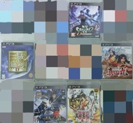 PS3 game/games ～ 無雙musou系列  無雙Orochi蛇魔2 ultimate, 真三國無雙6, 戰國無雙 真田丸, 戰國Basara 4 皇, 戰國Basara 真田幸村傳