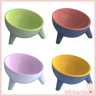 VIC Elevated Non-Slip Pet Bowls For Cats  Cats Water Bowl Cats Bowl 4 Colo