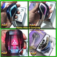 shiftknob Mitsubishi crystal LED Pajero Lancer kuda glant hiu lele Outlander ck4 cb4 evo3 evo4 Danga