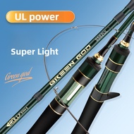 New Fishing Rod Ultra Light Ultralight Pancing Joran Udang Rod Casting Spinning Mancing Rod Solid Ti