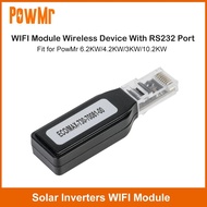 WiFi Module Wireless Device With RS232 Port Remote Monitoring For Off Grid Hybrid Solar Power Invert