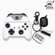 【airpods1/2】白色XBOX手把+黑白吊飾 保護套iphone蘋果airpods2代保護套無線藍牙耳機【I生活】