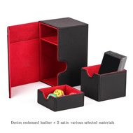 Flameer Card Deck Box Storage Holder Card Organizer Collectible For TCG MTG Card