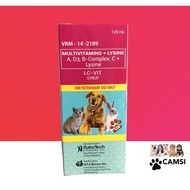 LC VIT Syrup (Multivitamins+Lysine) for dogs&cats