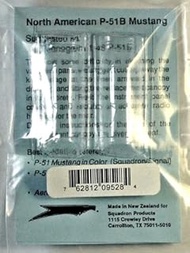 Squadron Products SQ9528 P-51B Mustang Vacuform Canopy