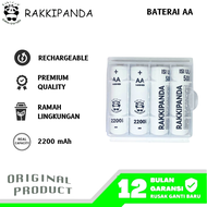 RakkiPanda - Baterai Cas isi Ulang AA / AAA 1.2V Rechargeable Ni-MH