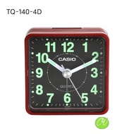 [CASIO] SMALL ALARM CLOCK CASIO STANDARD RESIN ALARM CLOCK TQ-140 1B / 1D / 4D / 7D