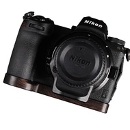 Handmade Wood Hand Grip Holder Handle for Nikon Z5 Z6 Z7 Z6ii Z7II Camera Base