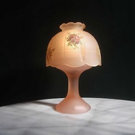 【老時光 OLD-TIME】早期台灣製玻璃小盞桌燈