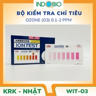 OZONE TEST KIT (O3) WIT-O3, 0.1-2.0 PPM KRK-JAPAN [MSDS INCLUDED]