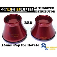 DA BOMB Bicycle 20mm Cap for Rotate