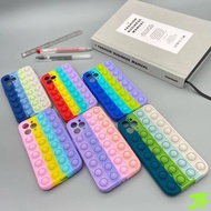 ☂✘✗Iphone Pop It Stress Relieving Soft Case