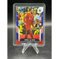 **Virgil van Dijk Laser Parallel /49 VVD Liverpool Score Premier League Rare Card**