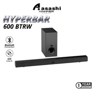 Vinnfier VF Hyperbar 600 BTRW 240W Soundbar with 6.5" Wireless SubWoofer