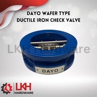 Dayo Ductile Iron Wafer type Check Valve DN50, DN65, DN80, DN100