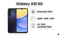 SAMSUNG A15 5G RAM 8/256 GB GARANSI RESMI BISA KREDIVO / PAYLATER