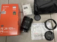 [保固一年]【高雄明豐] 95新 公司貨 SONY FE 24-105MM F4 G OSS 便宜賣 [A0522]