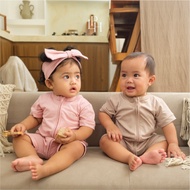 [TOMS] LITTLE PALMERHAUS (1pcs) Zippy Playsuit Romper Jumper Square Baby 0-12 Months | Newborn Baby 