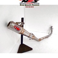 Knalpot JRM Botol Leher Kolong Ub Motor Jupiter Vega Revo Supra Blade Kharisma