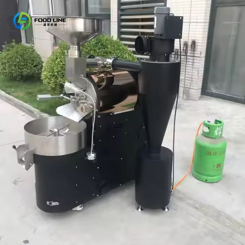 Turkey Izmir Gas 1 kg 2kg 3kg 6kg 10kg 12kg Home Machines Full Automatic Bean Roasting Machine 5kg D