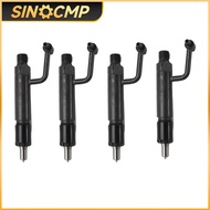4Pcs Fuel Injector 729004-53101 for 3 Cylinder Engine 3TNV84 3TNV88 4TNV84 4TNV88 Auto Replacement P