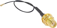 onelinkmore UFL to SMA M.2 NGFF SMA Female Jack Bulkhead to IPX IPEX MHF4 RF Pigtail WiFi Antenna Ex