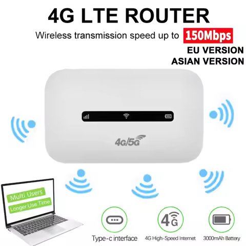 4G LTE Mobile WiFi Router 150Mbps Portable WiFi Mobile Pocket with SIM Card Slot Wireless Internet R