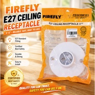 Firefly Bulb Holder Socket 10PCS | 2x2 3x3 4x4 Surface Type Ceiling Lamp Receptacle Base