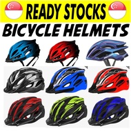 [Yishun] Bicycle Helmet Bike Foldable Mountain Safety Foldie Helmets Light Lights LED Adult Cycling