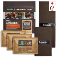 BOVEDA 49% Humidity Control Starter Kit (Small and Large Sizes)/From Japan

