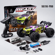 ZLL SG116 Pro/max 1/16 2.4G 4WD 80 Km/h Brushed/รถ RC ไร้แปรงไฟ LED Off-Road รถเข็นของความเร็วสูงสัด
