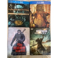 Second-Hand Blu-Ray: Dead End Station 5 3+2D, Hobbit: Accidental Journey 3+2D, Rise Of Ape Ball: Ult