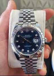 『已交流』👏勞力士 126334 ROLEX 藍面 十鑽 126334G 原鑽時標 白金 太陽圈 DATEJUST 紀念型Jubilee錶帶