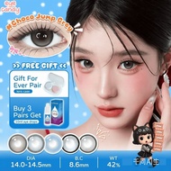[0.00~-6.00/Gray lens] Eyecandy Contact Lens Choco Jump Gray natual softlens korea style doll eyes