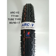 Tayar ARC-V 80/90 Tube Type Tyre Junior Sport (Bunga TT100)