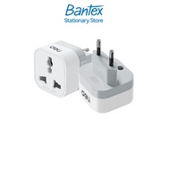 Deli Plug Converter Two-Pin Round Adapter Power 10A 2500W EU Universal