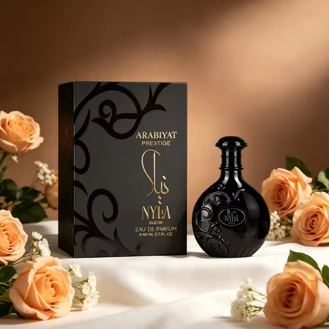 Arabiyat Nyla Suede Perfume Eau De 2.7 Fl Oz Luxury Fragrance for Women and men
