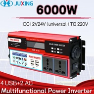 JUXING 10000W/8000W/6000W Modified Sine Wave Portable Car Power Inverter DC 12V/24V đến AC 220V với 