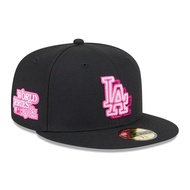 Los Angeles Dodgers 5950 Pack Neon Glow Black 59FIFTY Fitted Cap