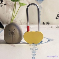 SAVORYSKY​ Wish Lock Everlasting Love For Lovers Wedding Portable Vintage Mini Couples Lovely Keepsa